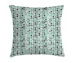 Geometrical Circles Dots Pillow Cover