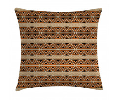 Geometric Pattern Triangles Pillow Cover