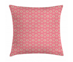 Love Theme Flowers Pillow Cover