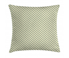 Bias Green Stripes Pillow Cover