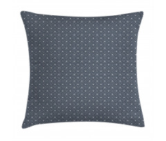 Floral Checked Tile Pillow Cover