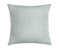 Circular Geometric Tile Pillow Cover