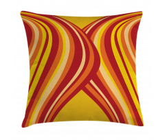 Wavy Stripes Abstract Pillow Cover