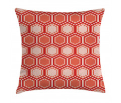 Hexagonal Comb Tile Pillow Cover