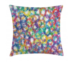 Abstract Fireworks Pillow Cover