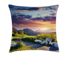 Idyllic Sky Europe Park Pillow Cover