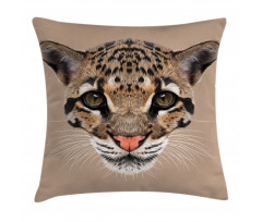 Baby Leopard Wild Pillow Cover