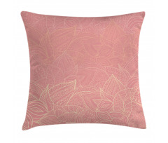 Wild Nature Leaf Pillow Cover