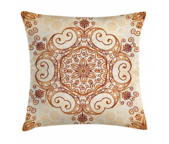 Abstract Damask Motif Pillow Cover