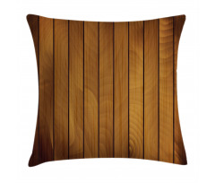 Wooden Plank Aged Timber Pillow Cover