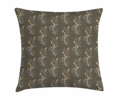 Spring Buds Branches Pillow Cover