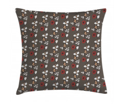 Blooms Leaves Branches Pillow Cover
