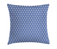 White Classic Polka Dots Pillow Cover