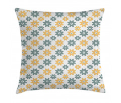 Retro Daisies Pillow Cover