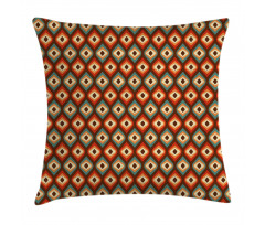 Unusual Vibrant Shapes Pillow Cover