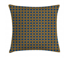 Squares Chain Mesh Tile Pillow Cover