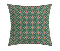 Floral Eastern Pillow Cover