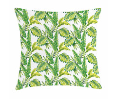 Bamboo Palms Foliage Pillow Cover