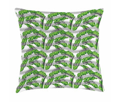 Banana Leaves Design Pillow Cover