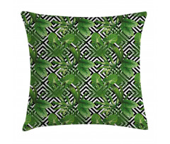 Modern Coconut Palm Pillow Cover