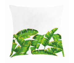 Vibrant Tropical Foliage Pillow Cover