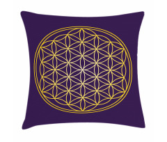 Circle Overlap Pillow Cover