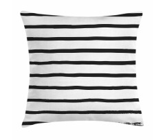 Minimalist Paintbrush Pillow Cover