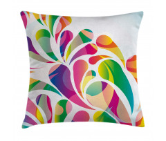 Leaf Shape Vivid Forms Pillow Cover