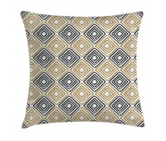 Square Shaped Lines Pillow Cover