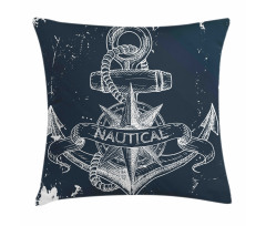 Knot Anchor Compass Pillow Cover