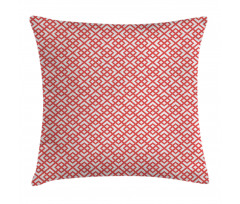 Horizontal Image with Diamond Pillow Cover