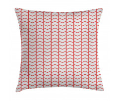 Chevron Lines Borders Pillow Cover