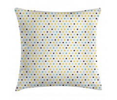Polka Dots Rounds Retro Pillow Cover