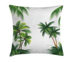 Coconut Palm Tree Plants Pillow Cover