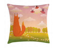 Animal Fox Wildlife Pillow Cover