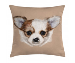 Little Furry Friend Pillow Cover