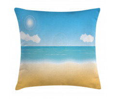 Relaxing Sunny Seaside Pillow Cover