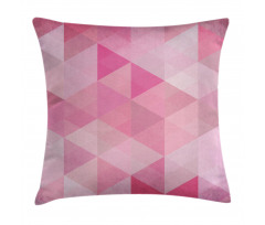 Abstract Vintage Triangles Pillow Cover