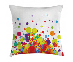 Abstract Circle Rounds Pillow Cover