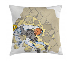Farm Sheep Basketball Pillow Cover