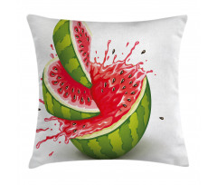 Watermelon Cuts Juice Pillow Cover