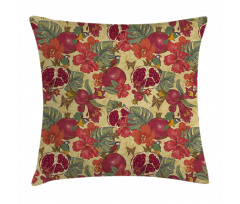 Exotic Wild Tropic Birds Pillow Cover