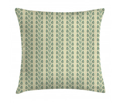 Graphic Flowers Branches Pillow Cover