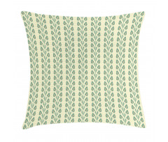 Graphic Flowers Branches Pillow Cover