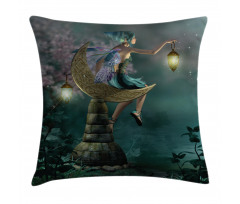 Little Pixie Lantern Pillow Cover