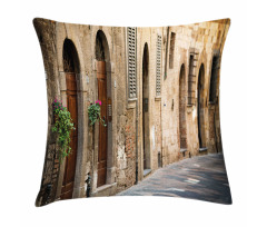 Italian Houses Pillow Cover