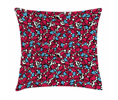 Crosses Hearts Moons Pillow Cover