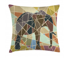 Mosaic Animal Pillow Cover