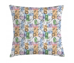 Kitchen Stuff Cuisine Pillow Cover