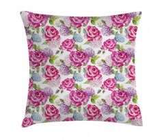Watercolor Lavenders Pillow Cover